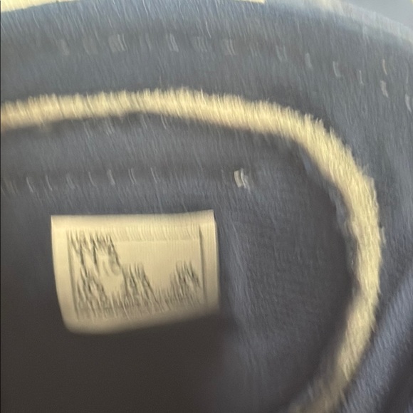 Vans Blue and White High-Top Sneakers - Picture 7 of 7